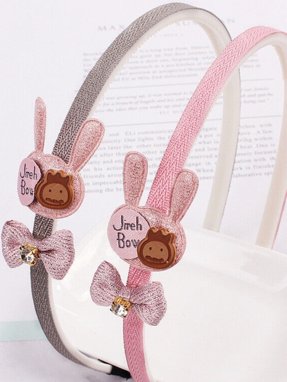Lovely Long Bunny Rabbit Ears Plush Hairband Headband Christmas Party Cosplay